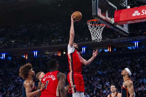 New york knicks new orleans store pelicans